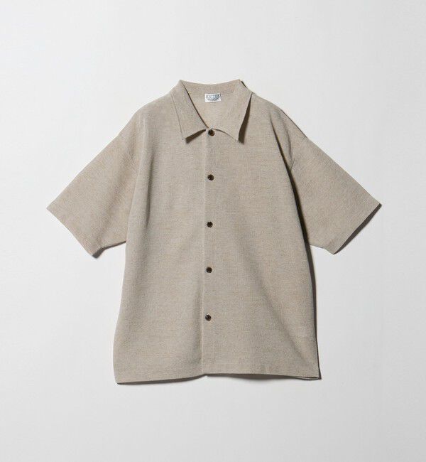 BEAUTY&YOUTH UNITED ARROWS「KNITEE リネンブレンド メリノ シャツ ウォッシャブル」|カーディガン|