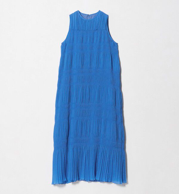 BEAUTY&YOUTH UNITED ARROWS「プリーツ アメリカンスリーブ ワンピース ウォッシャブル」|ワンピース|COBALT