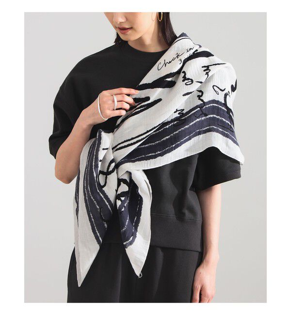 Demi-Luxe BEAMS 「manipuri / フィッシュ ストール」|ストール|