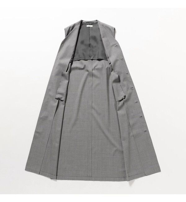 Demi-Luxe BEAMS 「ATON / ウール シルク ツイル ドレス」|ワンピース|