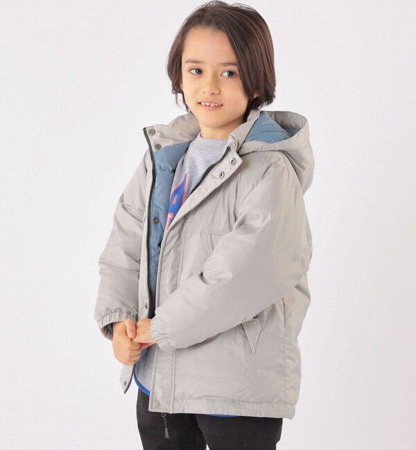 SHIPS KIDS「SHIPS KIDS:100～130cm /〈手洗い可能〉リサイクル ダウン ジャケット」|ダウン|