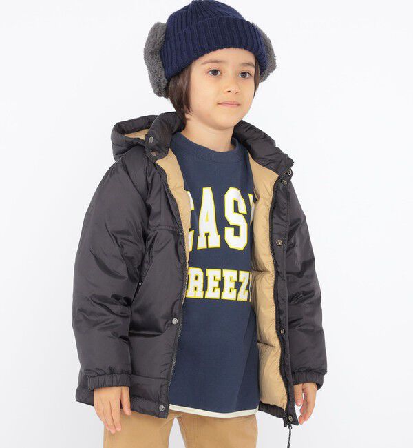 SHIPS KIDS「SHIPS KIDS:100～130cm /〈手洗い可能〉リサイクル ダウン ジャケット」|ダウン|
