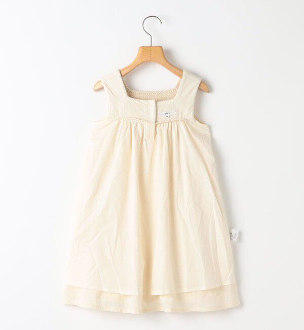 SHIPS KIDS「SHIPS KIDS:100～130cm / クロシェ ノースリーブ ワンピース」|ワンピース|