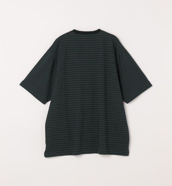 SHIPS any「SHIPS any:〈接触冷感〉マルチ ボーダー ポケット Tシャツ◇」|Tシャツ・カットソー|