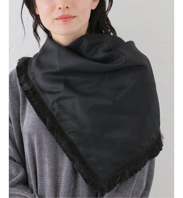  「TOGA PULLA FRINGE SCARF TZ261-AD975：スカーフ」|バンダナ・スカーフ|