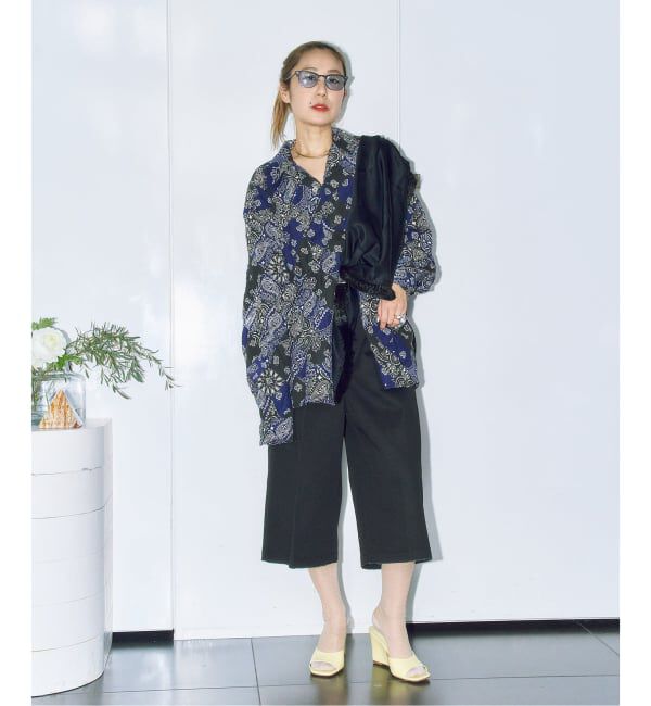  「TOGA PULLA FRINGE SCARF TZ261-AD975：スカーフ」|バンダナ・スカーフ|