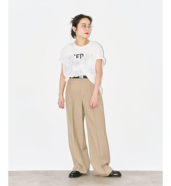  「LIGHT SLACKS パンツ」|スラックス|