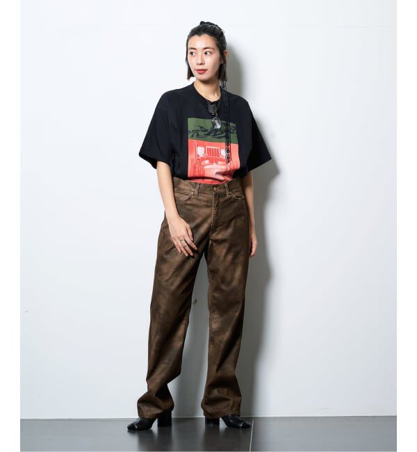  「LEE 別注 FAUX LEATHER パンツ」|その他|