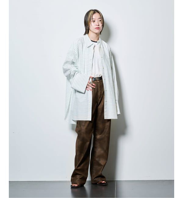  「LEE 別注 FAUX LEATHER パンツ」|その他|