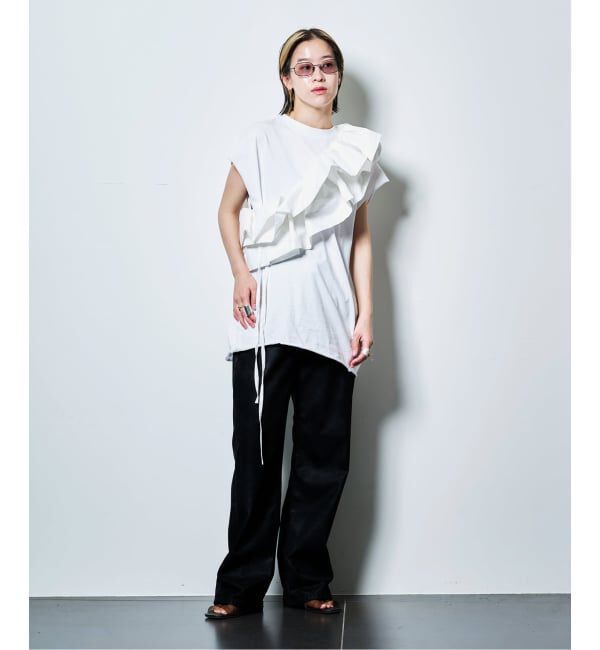  「RUFFLE Tシャツ」|Tシャツ・カットソー|