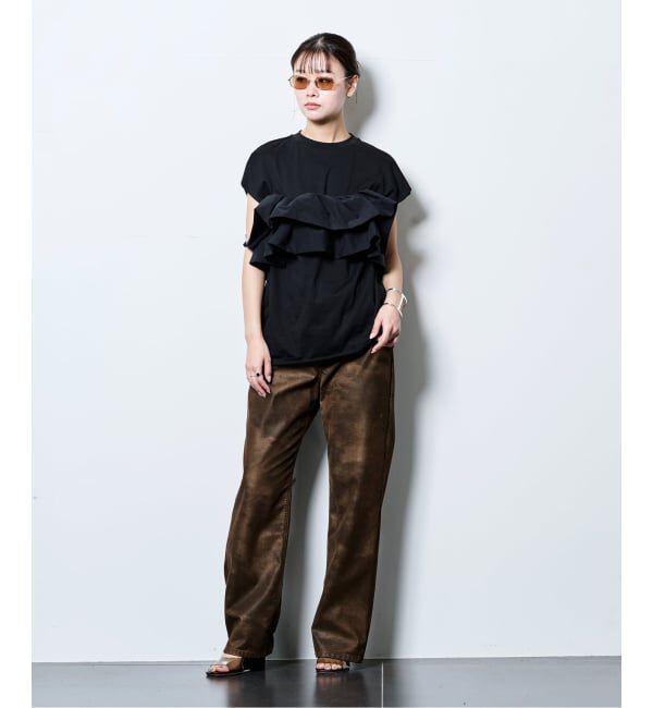  「RUFFLE Tシャツ」|Tシャツ・カットソー|