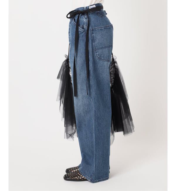  「《予約》MARGE 別注 TULLE BONE WRAP スカート」|スカート|