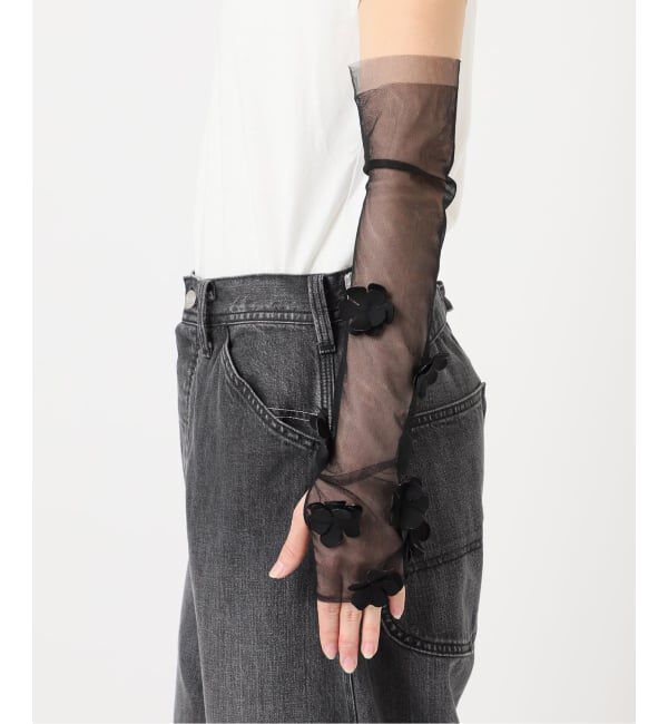  「《予約》MARGE 別注 TULLE FLOWER GLOVES：手袋」|手袋|