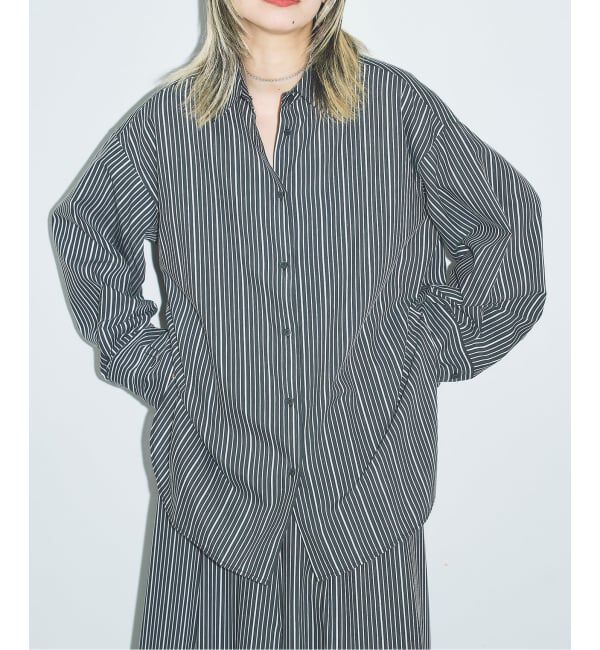  「《予約》BELT CUFFS OVER シャツ」|シャツ・ブラウス|