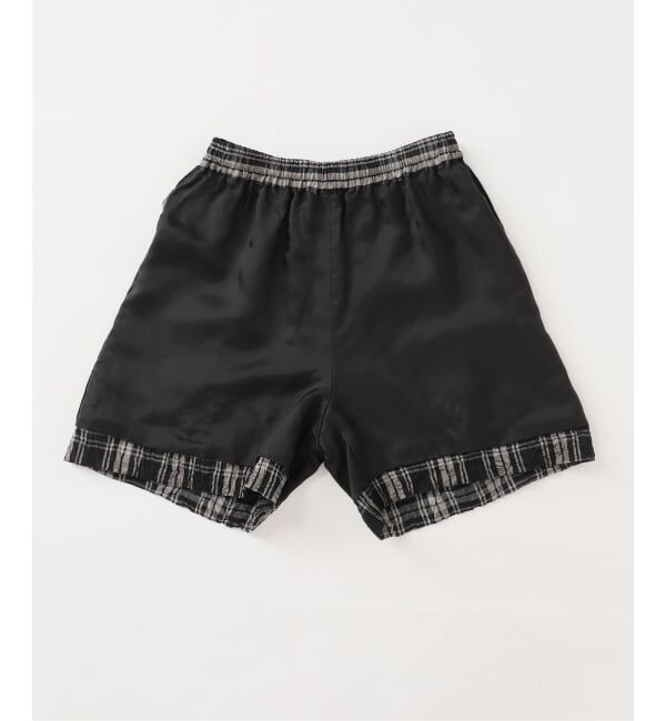IENA LA BOUCLE「IENA LA BOUCLE キャッチワッシャーチェックショートパンツ」|その他|
