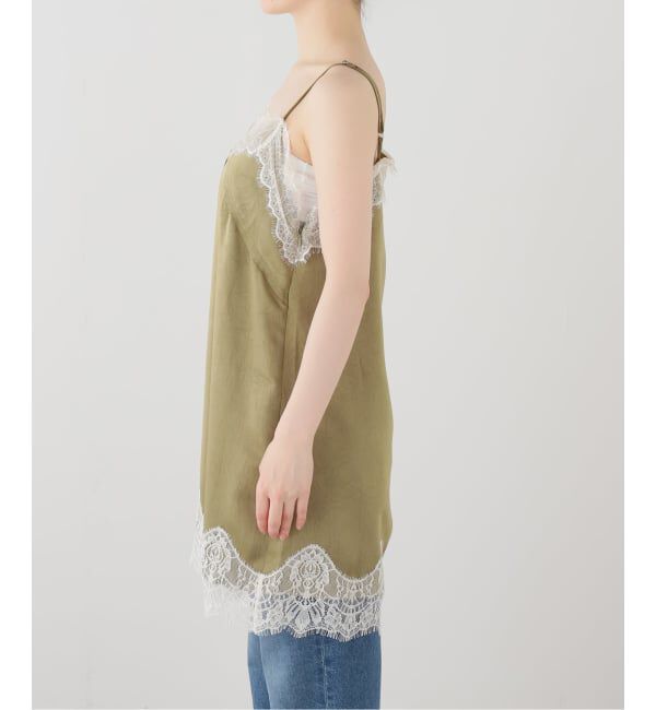 PULP「【Geek Office / ギークオフィス】MILLO WOMEN Crease Lace Midi Dress」|ワンピース|