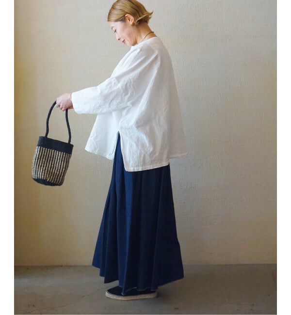 journal standard luxe「10OZデニムタックスカート」|スカート|