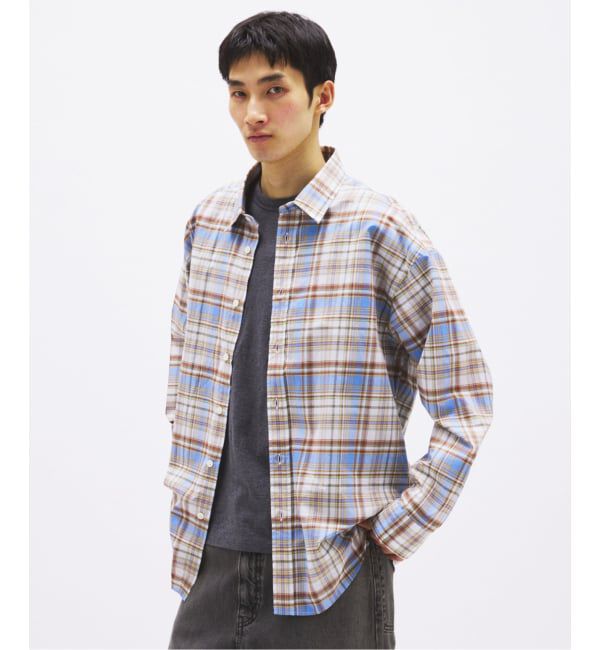 JOURNAL STANDARD「THOMAS MASON / トーマスメイソン ファット レギュラー シャツ」|シャツ・ブラウス|ベージュ A
