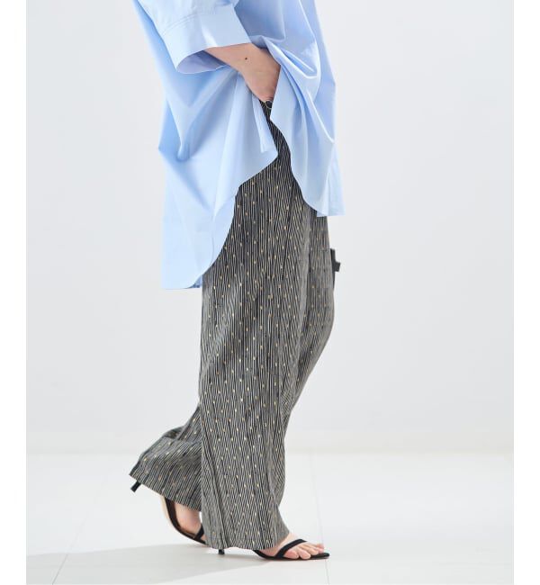 journal standard L'essage「《追加》DEVEAUX GOLDラメモノトーンイージーパンツ」|その他|