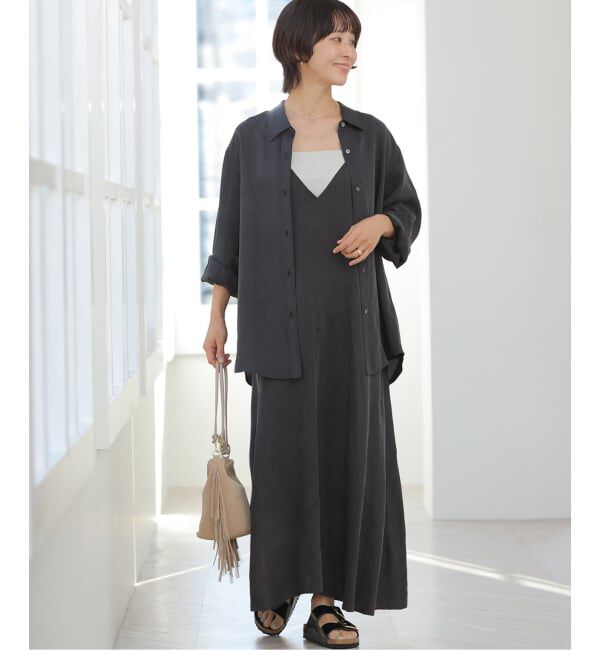 JOURNAL STANDARD relume「キュプラロングキャミワンピース」|ワンピース|