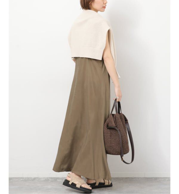 JOURNAL STANDARD relume「キュプラロングキャミワンピース」|ワンピース|
