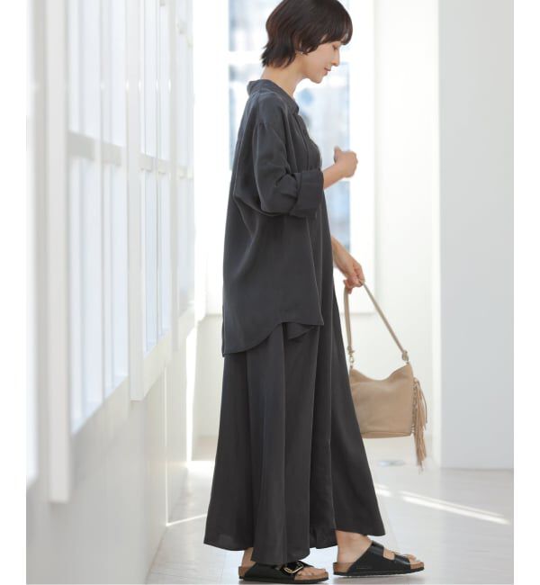 JOURNAL STANDARD relume「キュプラロングキャミワンピース」|ワンピース|