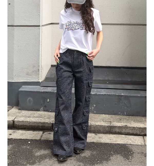 Oriens JOURNAL STANDARD「レオパードポケットパンツ」|その他|ブルー