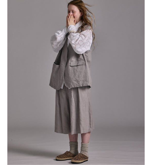 journal standard luxe「リネンヘリンボン ハーフパンツ」|その他|