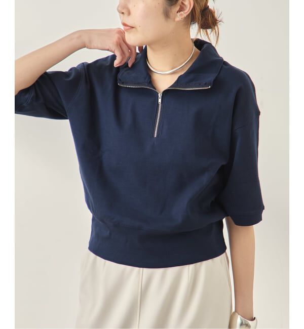 journal standard L'essage「ハーフジップポロシャツ」|Tシャツ・カットソー|