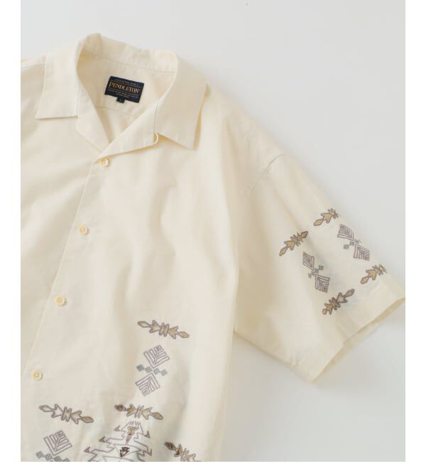 JOURNAL STANDARD relume「《予約》PENDLETON / ペンドルトン 別注 &rdquo;カットワーク&rdquo; 刺繍 オープンカラーシャツ」|シャツ・ブラウス|