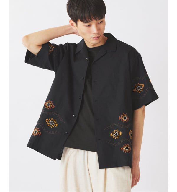 JOURNAL STANDARD relume「《予約》PENDLETON / ペンドルトン 別注 &rdquo;カットワーク&rdquo; 刺繍 オープンカラーシャツ」|シャツ・ブラウス|