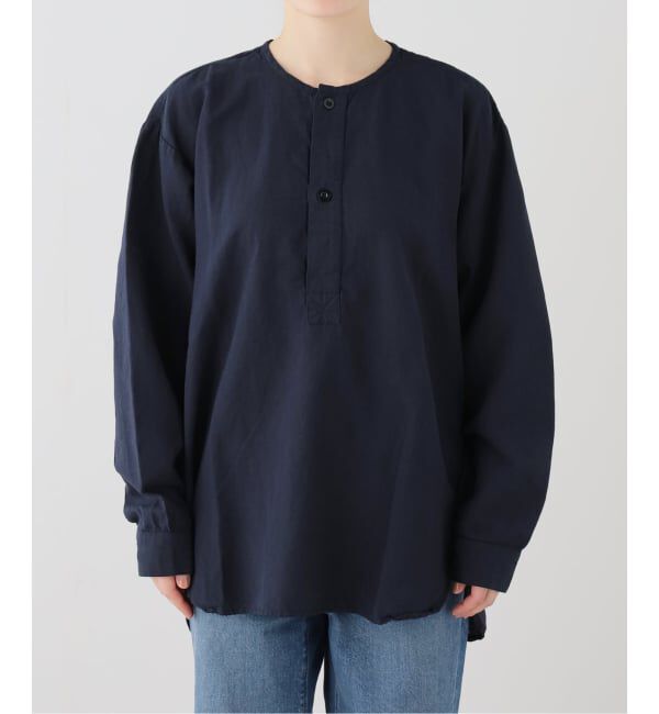 journal standard luxe「【HTS】COTTON LINEN HENRY NECK」|シャツ・ブラウス|