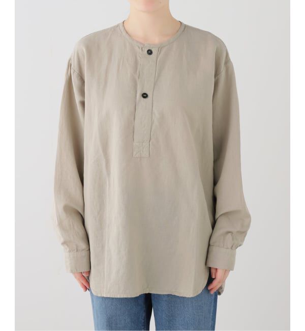journal standard luxe「【HTS】COTTON LINEN HENRY NECK」|シャツ・ブラウス|