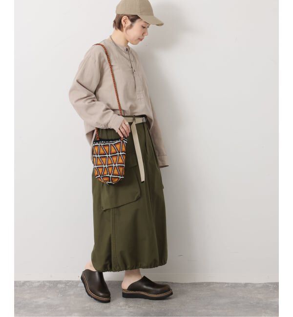 journal standard luxe「【HTS】COTTON LINEN HENRY NECK」|シャツ・ブラウス|