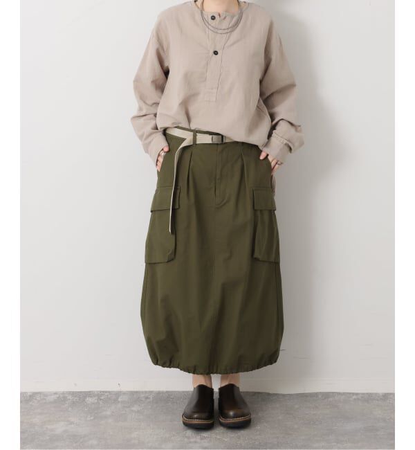 journal standard luxe「【HTS】COTTON LINEN HENRY NECK」|シャツ・ブラウス|
