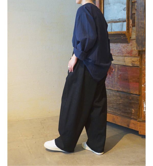 journal standard luxe「【HTS】COTTON LINEN HENRY NECK」|シャツ・ブラウス|
