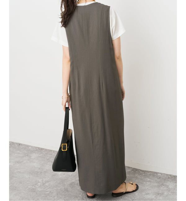 Spick and Span「メランジIラインワンピース」|ワンピース|