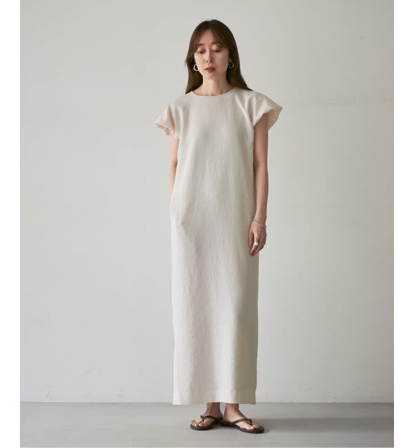 NOBLE「【洗える】ELENI/エルニ ビローギャザーワンピース」|ワンピース|