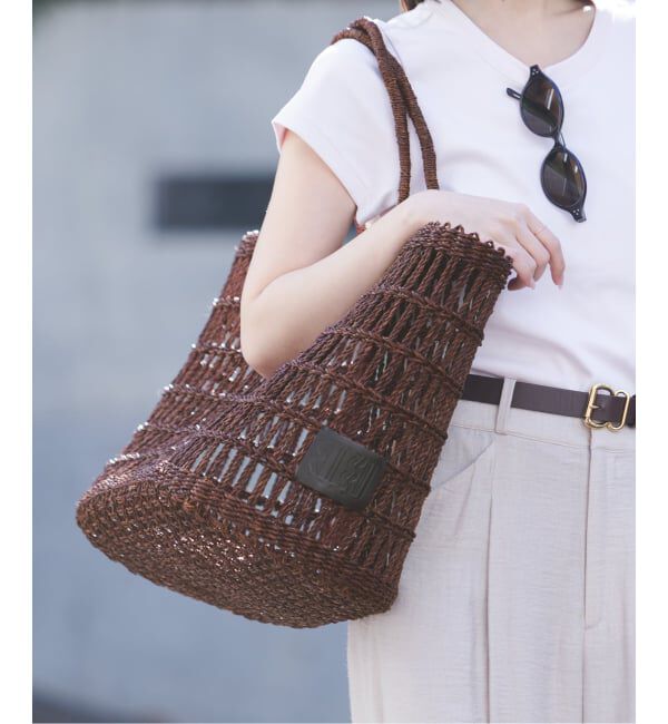 NOBLE「VARNY/ヴァーニー LIMA-LARGE」|かごバッグ|