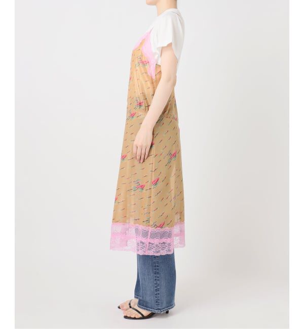 Glyph「《予約 / 一部店舗+WEB限定》Crushed Rose Lingerie Dress」|ワンピース|