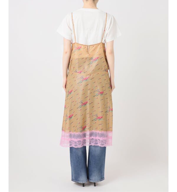Glyph「《予約 / 一部店舗+WEB限定》Crushed Rose Lingerie Dress」|ワンピース|