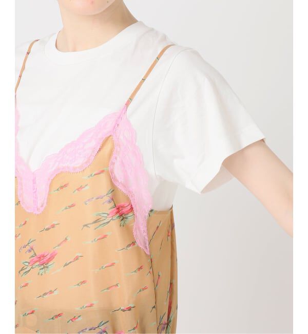 Glyph「《予約 / 一部店舗+WEB限定》Crushed Rose Lingerie Dress」|ワンピース|