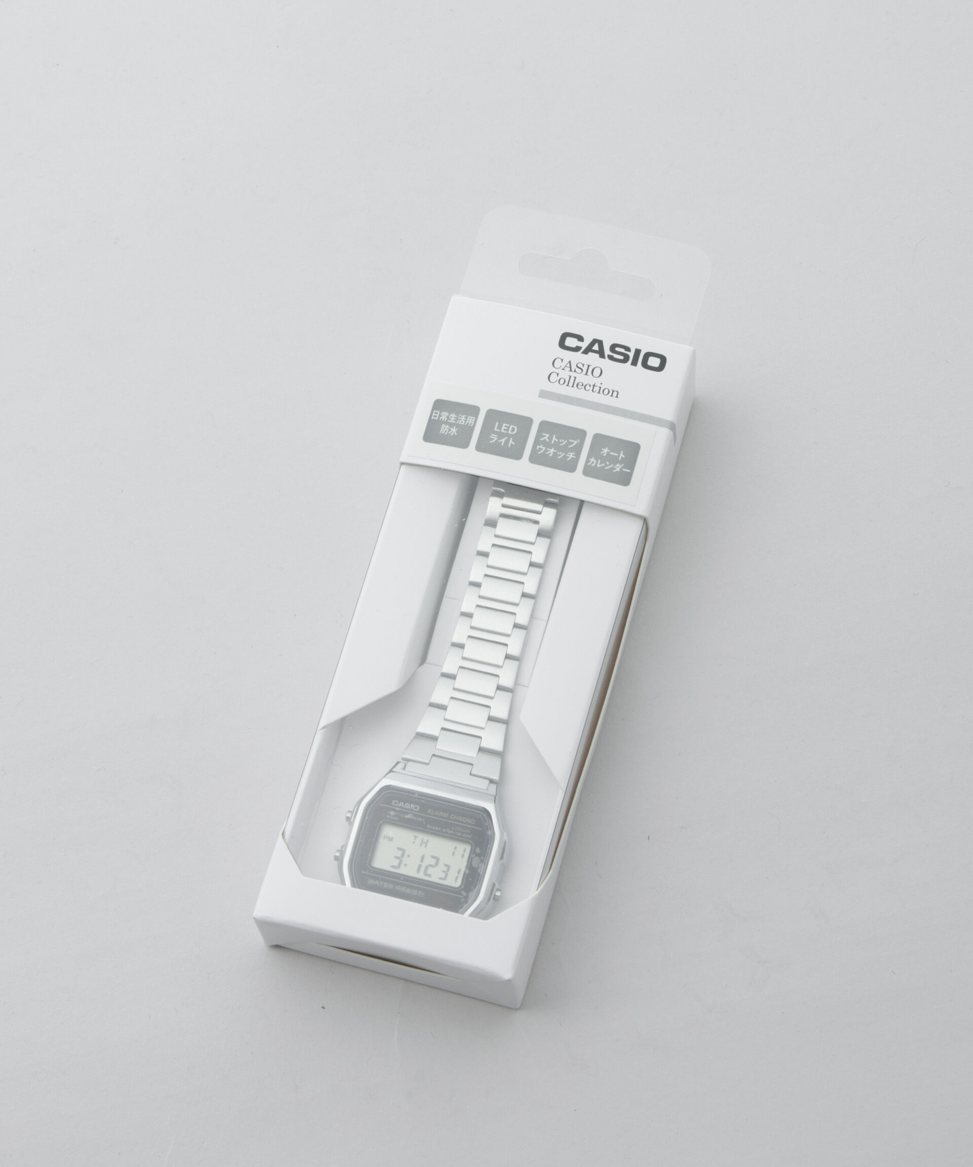 nano･universe「CASIO/A158WA-1JH」|腕時計|