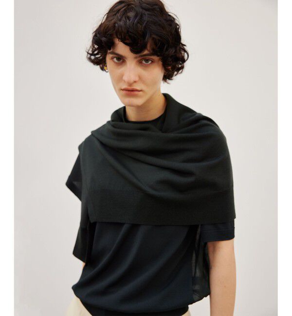 BEIGE,「【洗える】LA MONNAIE / ショールニット」|マフラー|F Green