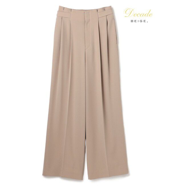 BEIGE,「【セットアップ対応】CINDY / ハイウエストパンツ」|その他|Taupe