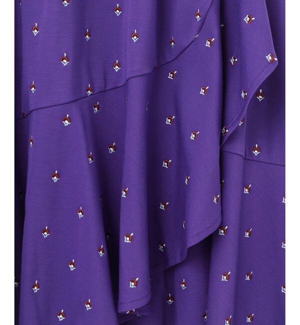 GRACE CONTINENTAL「小花刺繍カシュクールワンピース」|ワンピース|