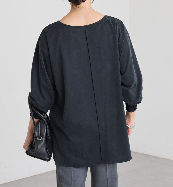  「【しなやかなドレープ感が上品な印象に】キュプラカットプルオーバー」|Tシャツ・カットソー|
