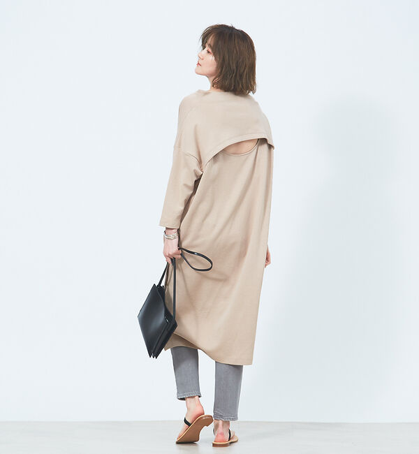 Rouge vif「【WEB限定】バックデザインサックワンピース」|ワンピース|
