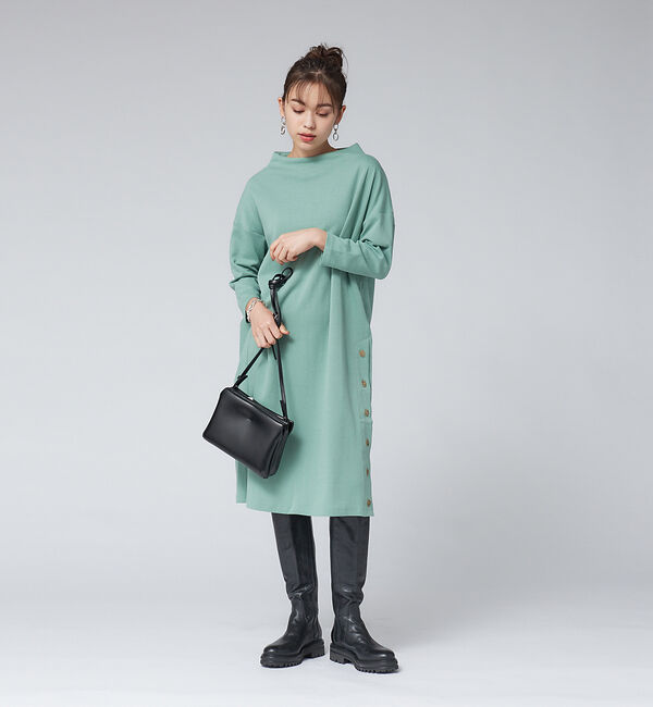 Rouge vif「【WEB限定】バックデザインサックワンピース」|ワンピース|