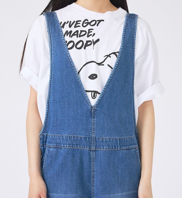 Rouge vif「【Healthy denim/ヘルシーデニム】サロペット/Cornflakes/」|スカート|